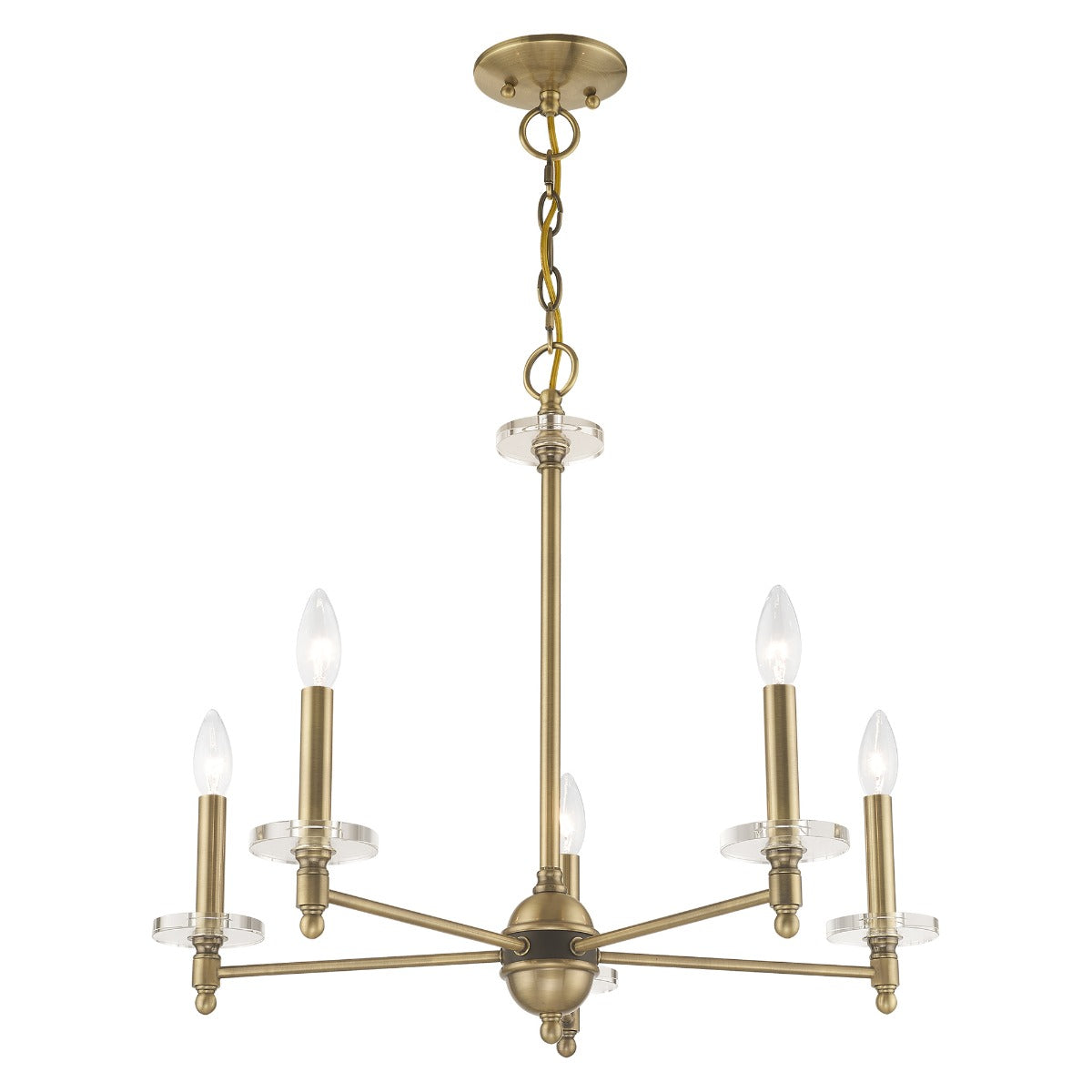 LIVEX LIGHTING  42705-01  Bancroft Chandelier