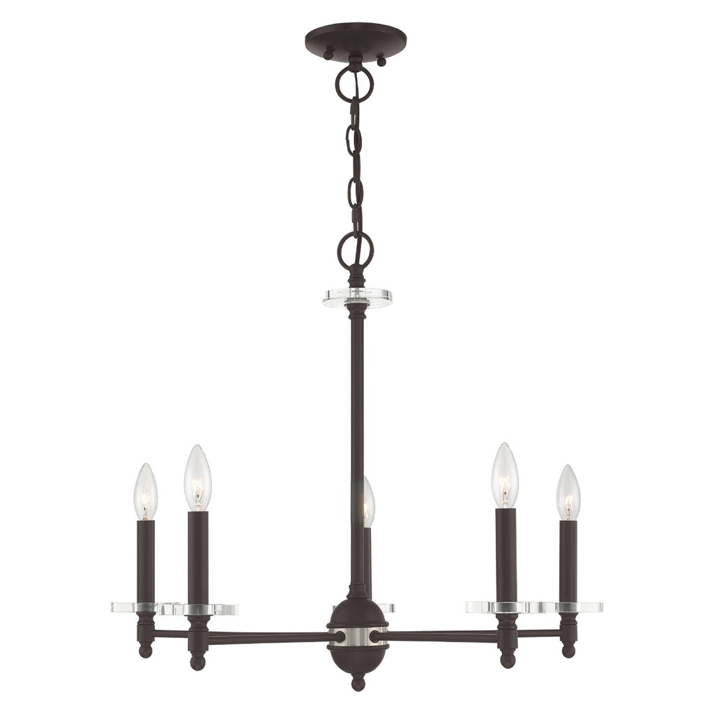 LIVEX LIGHTING  42705-07   Bancroft Chandelier