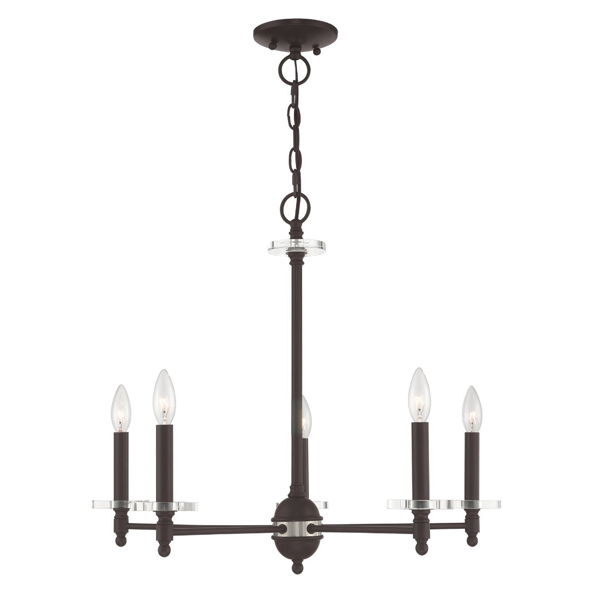 LIVEX LIGHTING  42705-07   Bancroft Chandelier