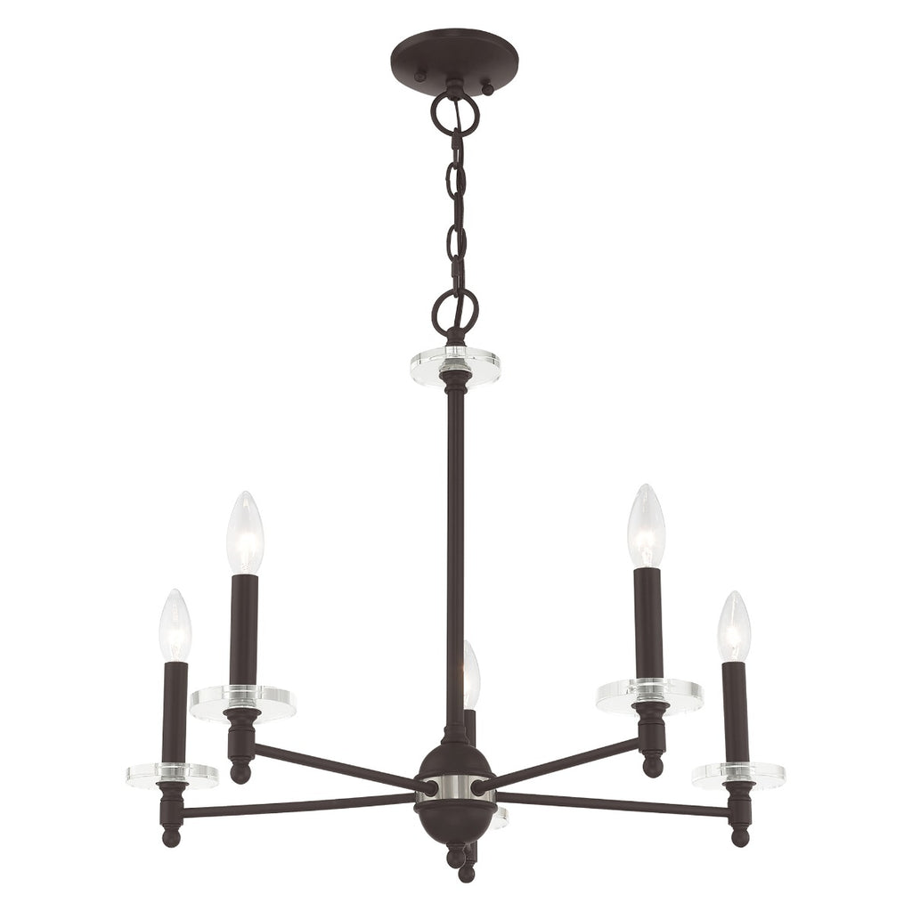LIVEX LIGHTING  42705-07   Bancroft Chandelier