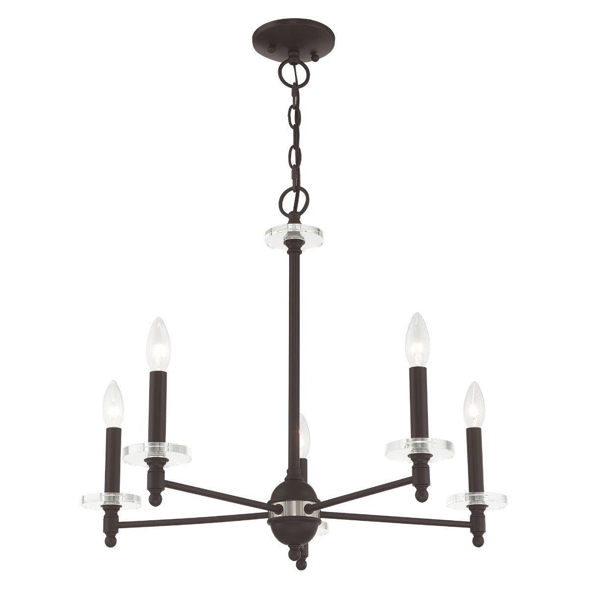 LIVEX LIGHTING  42705-07   Bancroft Chandelier