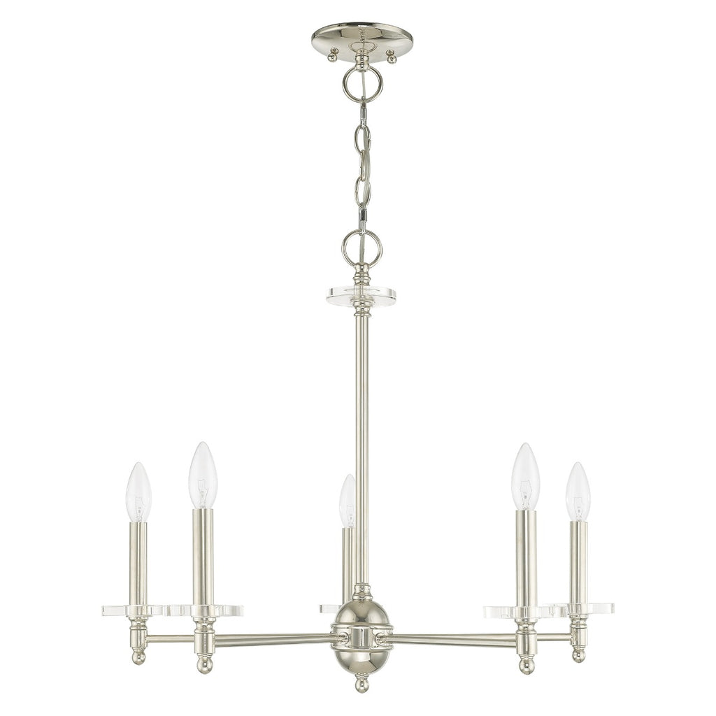 LIVEX LIGHTING  42705-35   Bancroft Chandelier