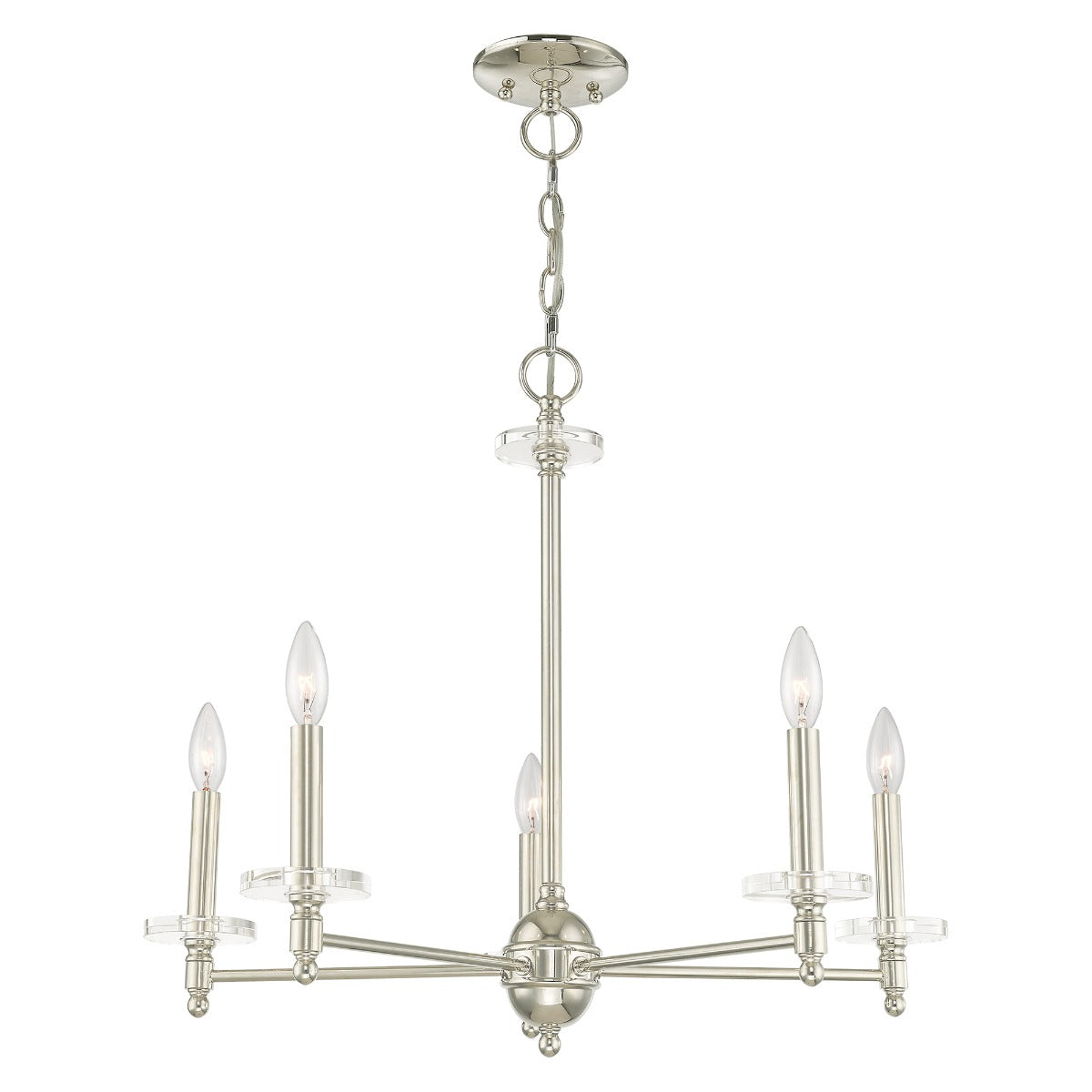 LIVEX LIGHTING  42705-35   Bancroft Chandelier