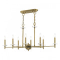 LIVEX LIGHTING  42708-01  Bancroft Linear Chandelier