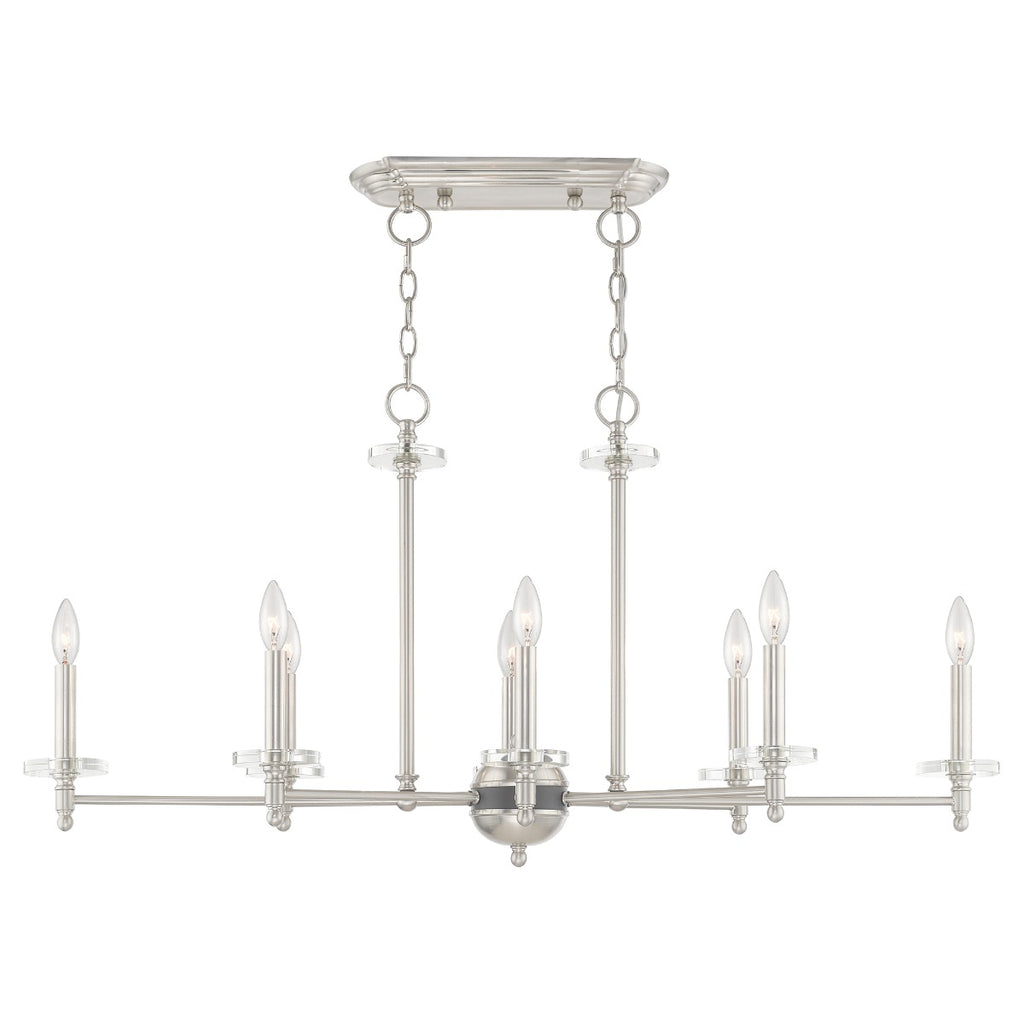 LIVEX LIGHTING  42708-91    Bancroft Linear Chandelier