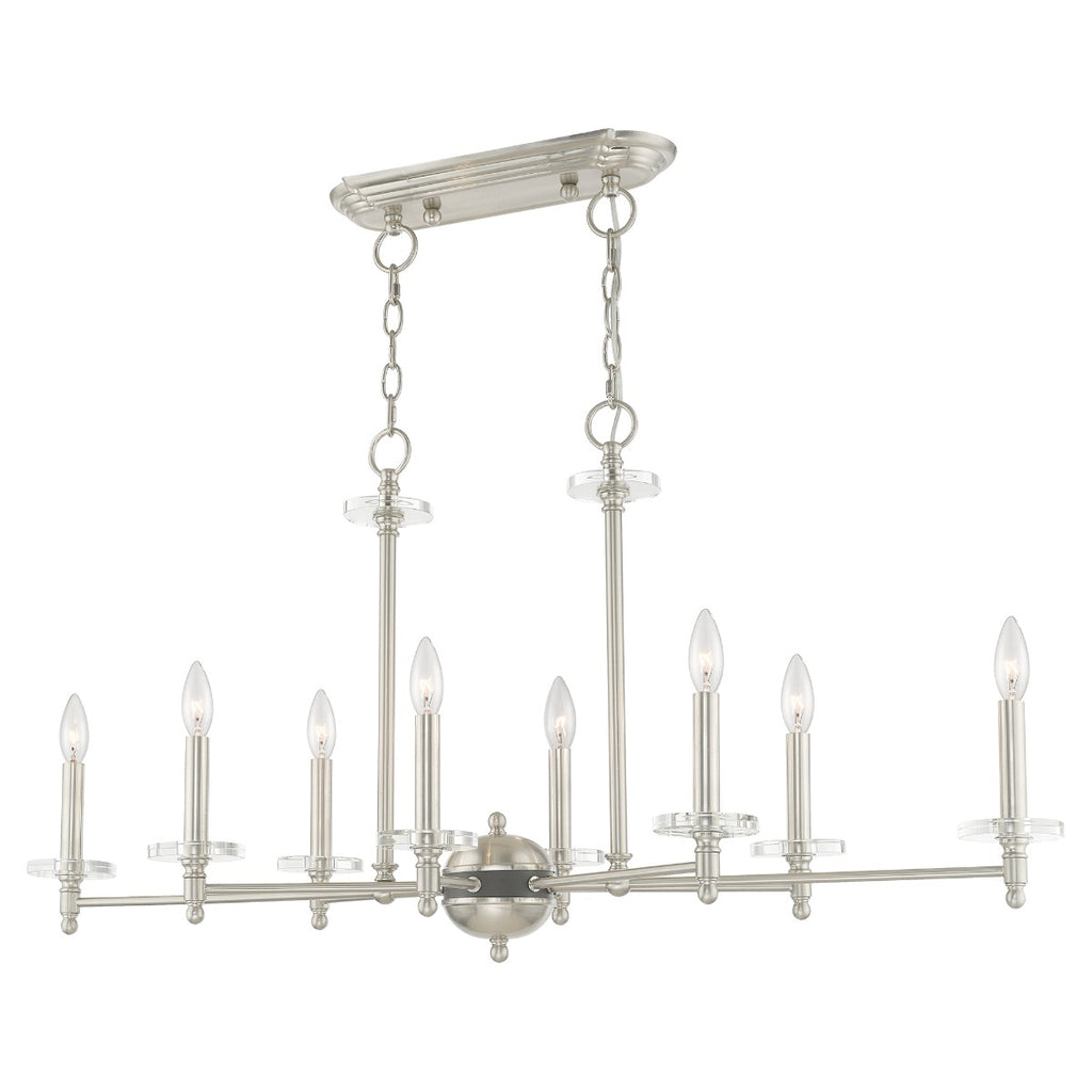 LIVEX LIGHTING  42708-91    Bancroft Linear Chandelier