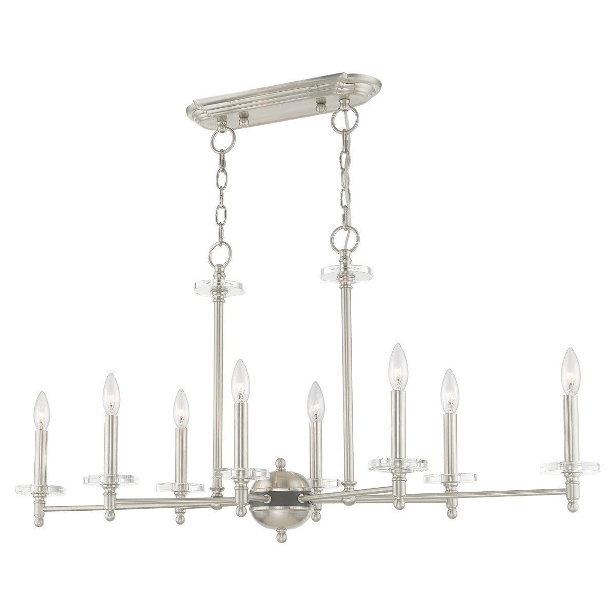 LIVEX LIGHTING  42708-91    Bancroft Linear Chandelier