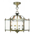 LIVEX LIGHTING  4398-01  Livingston  Lantern/Ceiling Mount