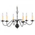 LIVEX LIGHTING  4450-04  Heritage  Dinette Chandelier