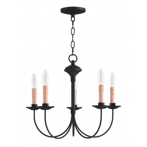LIVEX LIGHTING  4455-04  Heritage Dinette Chandelier