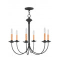 LIVEX LIGHTING  4456-04  Heritage  Dinette Chandelier
