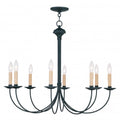 LIVEX LIGHTING  4457-04  Heritage  Dinette Chandelier