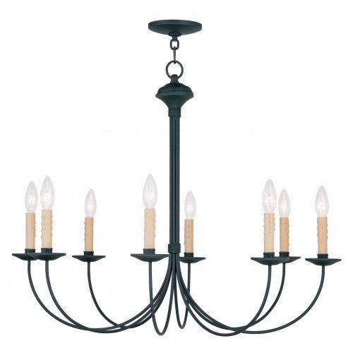 LIVEX LIGHTING  4457-04  Heritage  Dinette Chandelier