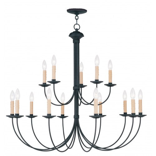 LIVEX LIGHTING  4460-04  Heritage  Dinette Chandelier
