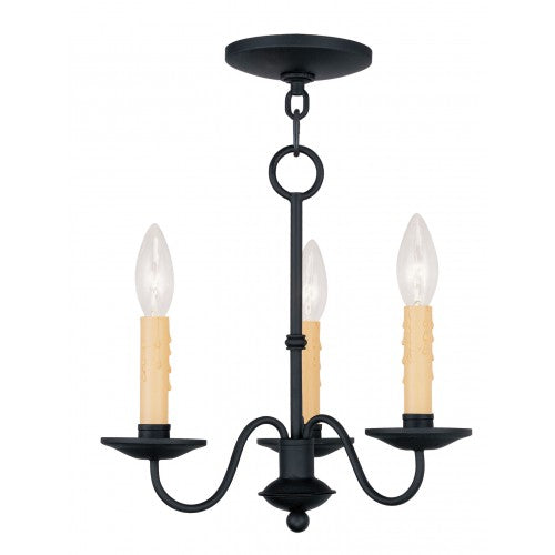 LIVEX LIGHTING  4463-04  Heritage  Mini Chandelier