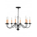 LIVEX LIGHTING  4468-04  Heritage  Dinette Chandelier