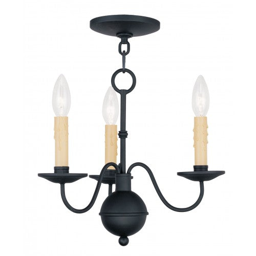 LIVEX LIGHTING  4493-04  Heritage Mini Chandelier