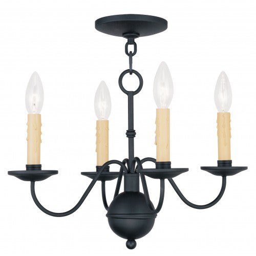 LIVEX LIGHTING  4494-04  Heritage  Mini Chandelier