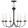 LIVEX LIGHTING  4526-04  Heritage  Dinette Chandelier