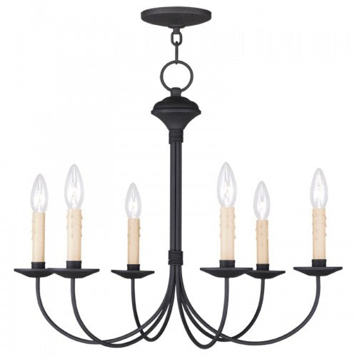 LIVEX LIGHTING  4526-04  Heritage  Dinette Chandelier