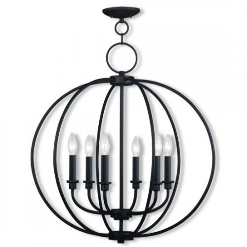 LIVEX LIGHTING  4666-07  Milania  Dinette Chandelier