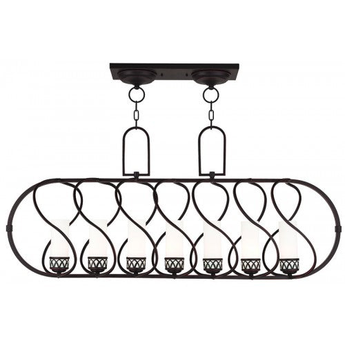 LIVEX LIGHTING  47196-67  Westfield  Linear Chandelier