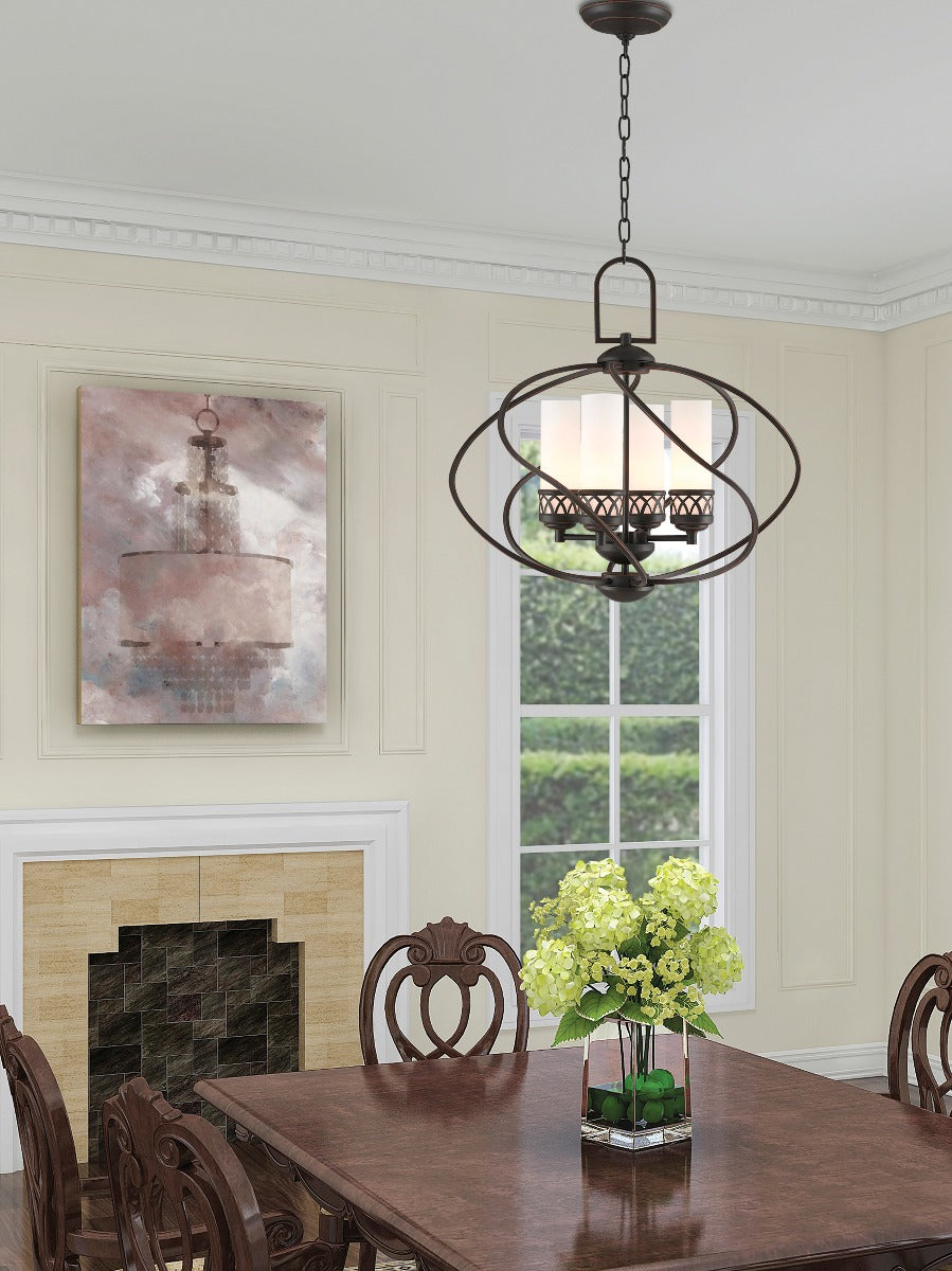 LIVEX LIGHTING  4724-67  Westfield  Dinette Chandelier