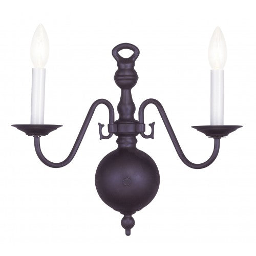 LIVEX LIGHTING  5002-07 Williamsburgh  Wall Sconce