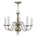 LIVEX LIGHTING  5005-01  Williamsburgh  Chandelier