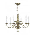 LIVEX LIGHTING  5006-01 Williamsburgh  Dinette Chandelier