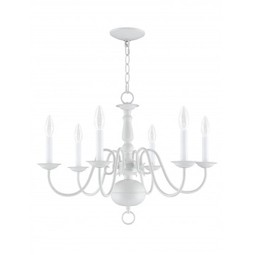LIVEX LIGHTING  5006-03  Williamsburgh  Dinette Chandelier