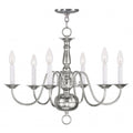 LIVEX LIGHTING  5006-35  Williamsburgh  Dinette Chandelier