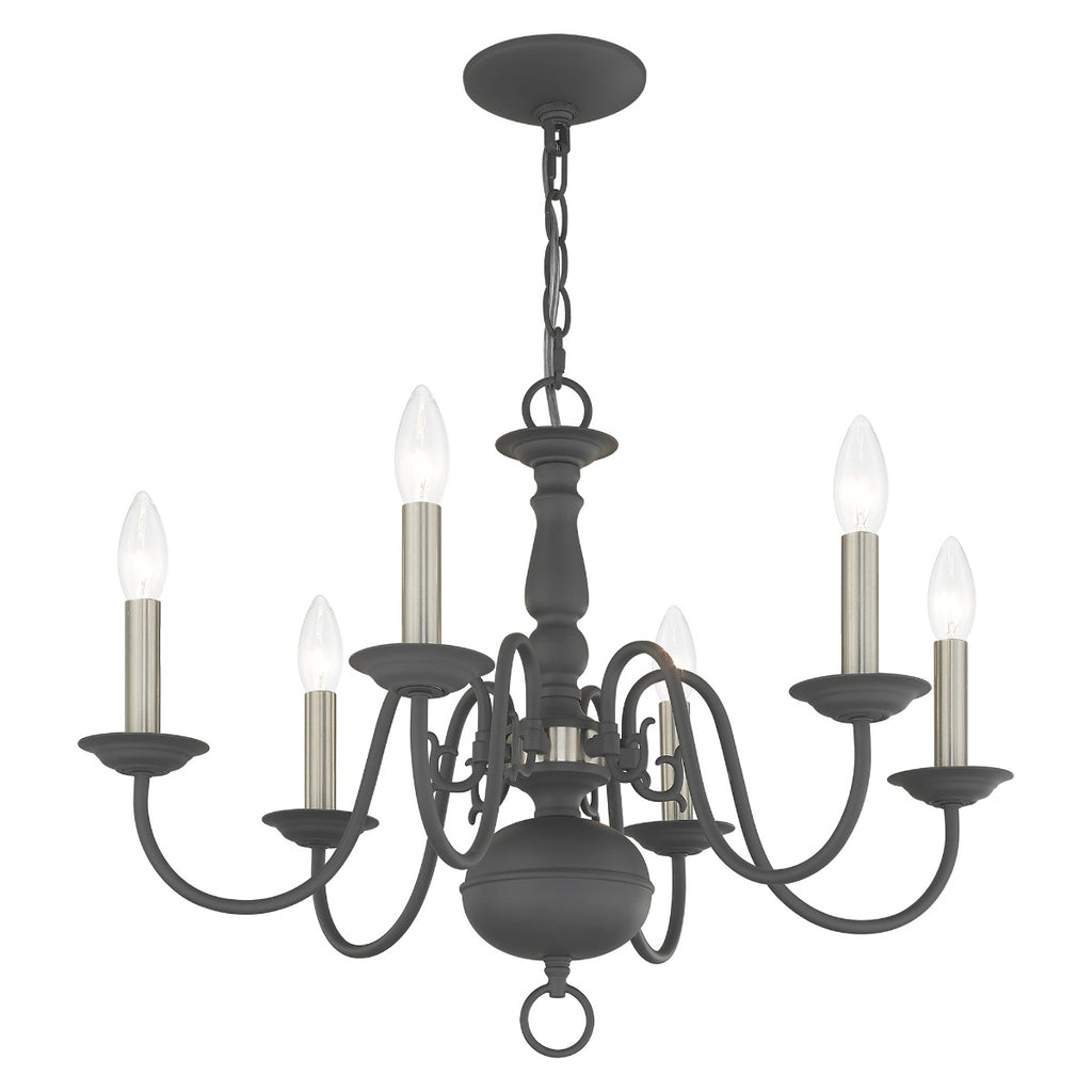 LIVEX LIGHTING  5006-76  Williamsburgh  Chandelier