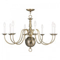 LIVEX LIGHTING   5007-01  Williamsburgh Dinette Chandelier