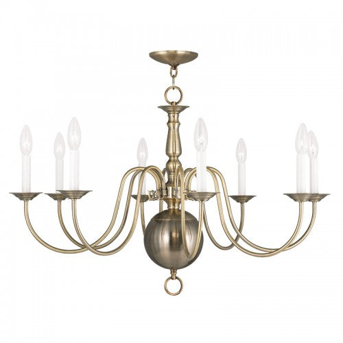 LIVEX LIGHTING   5007-01  Williamsburgh Dinette Chandelier