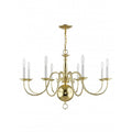 LIVEX LIGHTING  5007-02  Williamsburgh  Dinette Chandelier