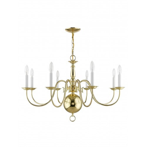 LIVEX LIGHTING  5007-02  Williamsburgh  Dinette Chandelier