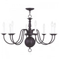 LIVEX LIGHTING  5007-07  Williamsburgh  Dinette Chandelier