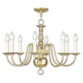 LIVEX LIGHTING  5008-02  Williamsburgh Dinette Chandelier