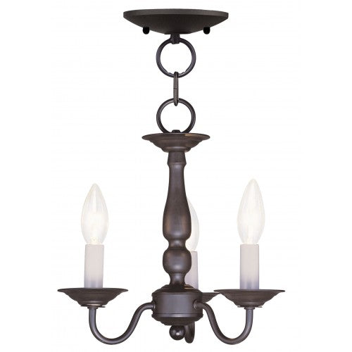 LIVEX LIGHTING  5009-07  Williamsburgh  Lantern/Ceiling Mount
