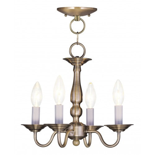 LIVEX LIGHTING  5010-01  Williamsburgh  Lantern/Ceiling Mount