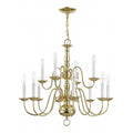 LIVEX LIGHTING  5012-02  Williamsburgh  Dinette Chandelier