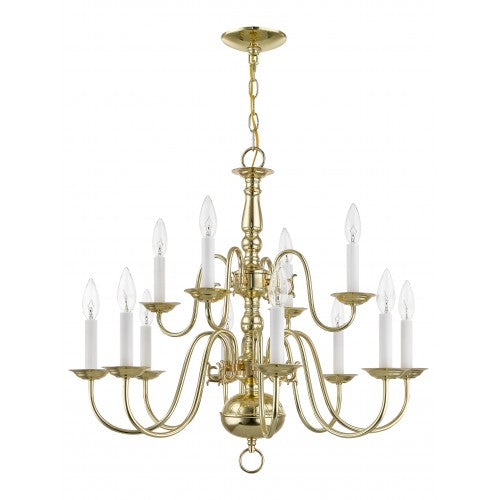 LIVEX LIGHTING  5012-02  Williamsburgh  Dinette Chandelier