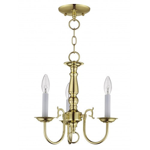 LIVEX LIGHTING  5013-02  Williamsburgh  Mini Chandelier