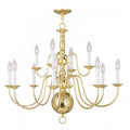 LIVEX LIGHTING 5014-02  Williamsburgh  Dinette Chandelier
