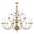 LIVEX LIGHTING  5015-01  Williamsburgh Dinette Chandelier