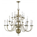 LIVEX LIGHTING  5019-01  Williamsburgh  Chandelier