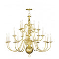 LIVEX LIGHTING  5019-02 Williamsburgh  Dinette Chandelier