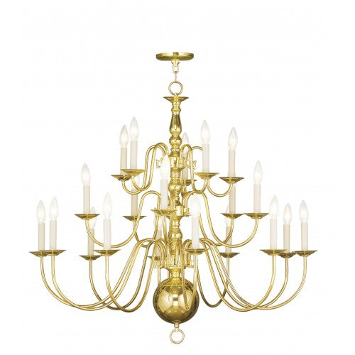 LIVEX LIGHTING  5019-02 Williamsburgh  Dinette Chandelier