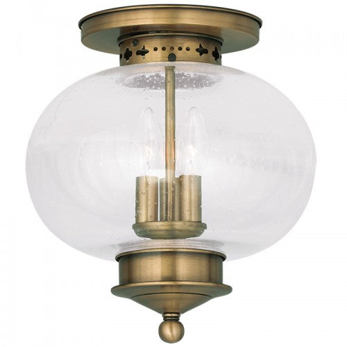 LIVEX LIGHTING  5037-01  Harbor Ceiling Mount
